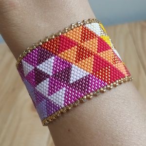 New Handmade "Miyuki" Bracelet New without tag